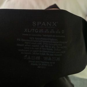 Spanx black leggings high waisted